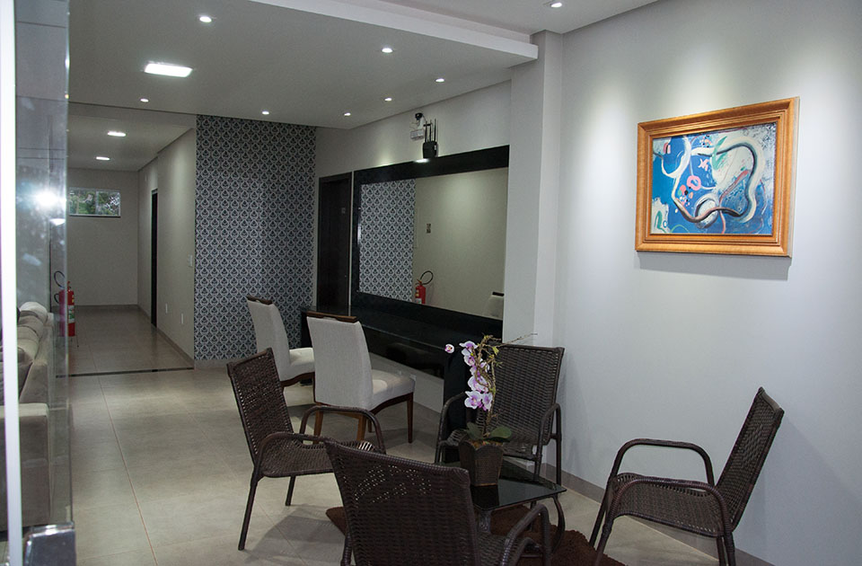 Recepção do Vitor Hotel